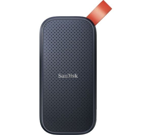 SanDisk Portable SSD USB 3.2 Gen 2 USB-C 2TB - Black - Image 1