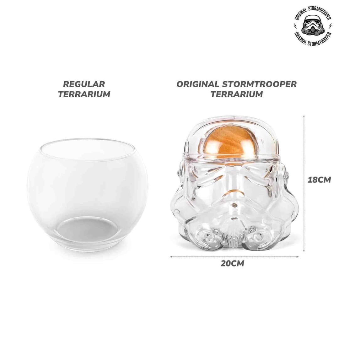 Thumbs Up Star Wars Original Stormtrooper Cookie Jar & Terrarium - Image 6