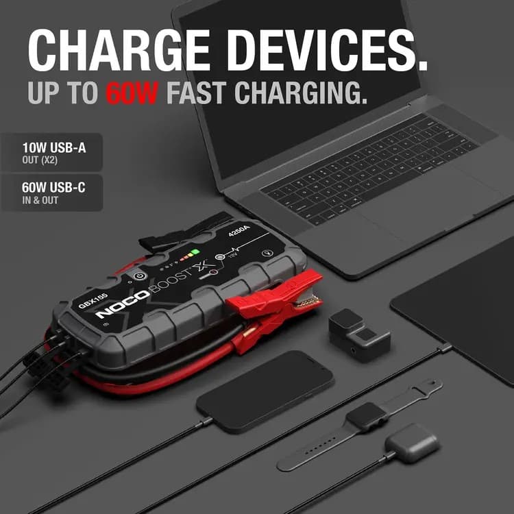 NOCO Boost X GBX155 4250A 12V Jump Starter & Power Bank - Image 4