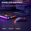 Trust Gaming GXT 980 Redex Rechargeable Wireless Gaming Mouse - Black thumbnail 2