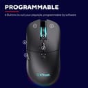 Trust Gaming GXT 980 Redex Rechargeable Wireless Gaming Mouse - Black thumbnail 6