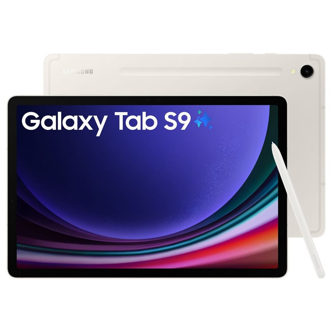 Samsung Galaxy Tab S9 11-inch 8GB RAM 128GB Wi-Fi Tablet with S Pen - Beige - Image 1