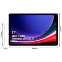 Samsung Galaxy Tab S9 11-inch 8GB RAM 128GB Wi-Fi Tablet with S Pen - Beige thumbnail 2