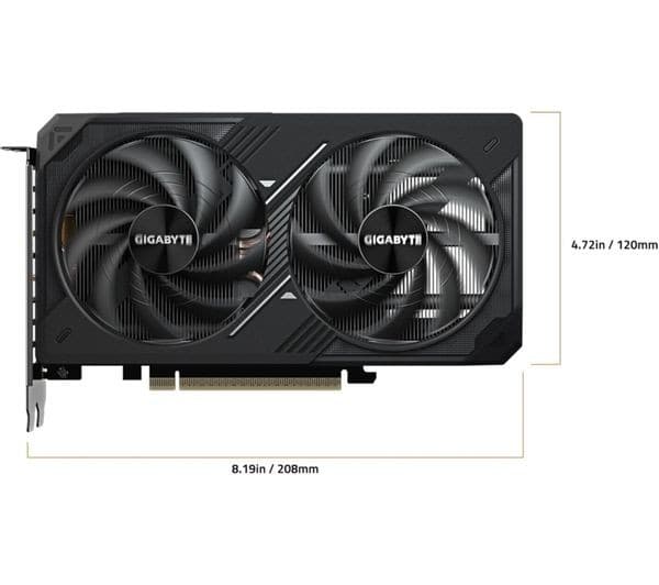 GIGABYTE GeForce RTX 5060 Ti WINDFORCE MAX OC 16GB GDDR7 Graphics Card - Image 2