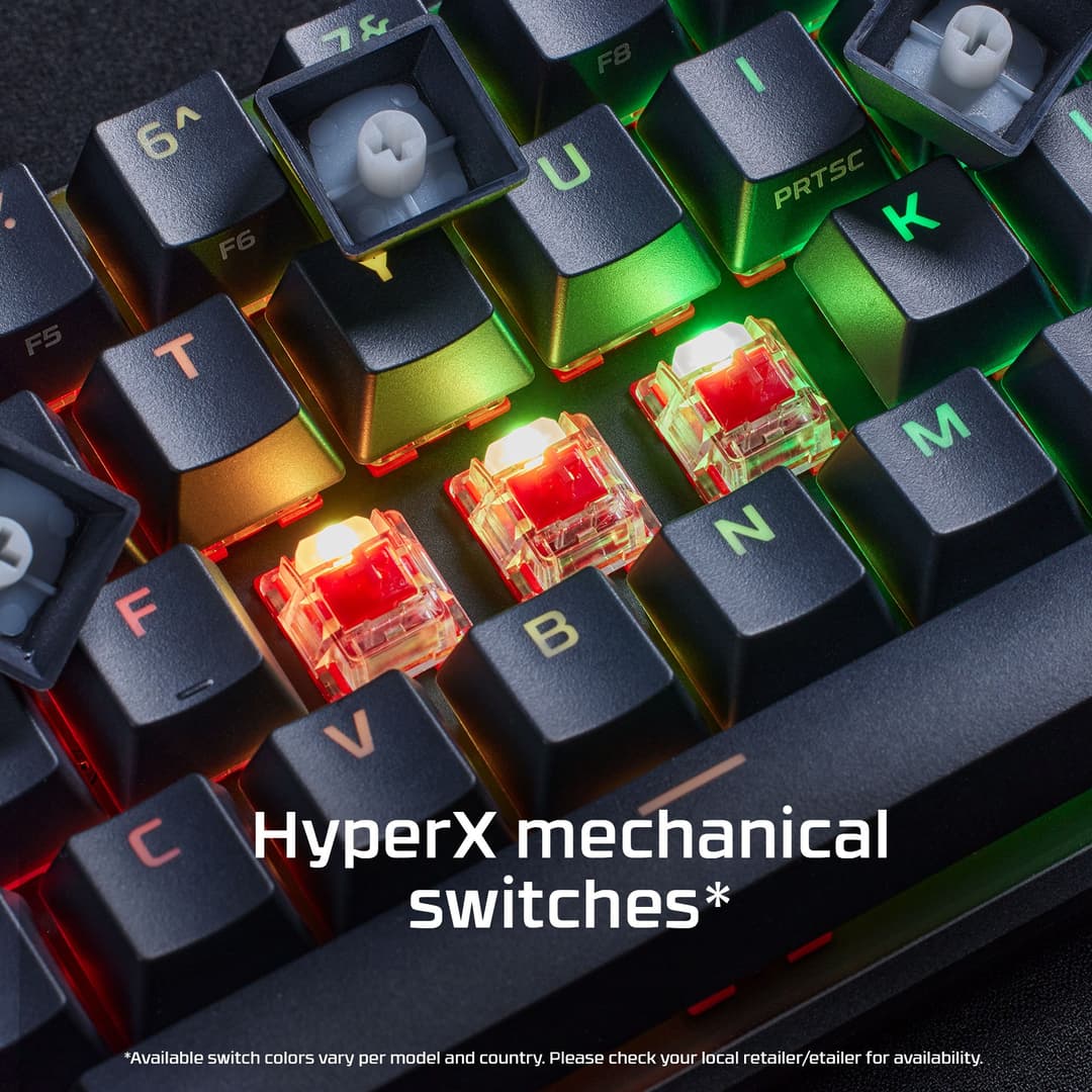 HyperX Alloy Origins 65 - Mechanical Gaming Keyboard - HX Red (US Layout) - Image 4
