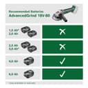 Bosch Home and Garden Cordless Small Angle Grinder AdvancedGrind 18V-80 - Angle Grinder thumbnail 3