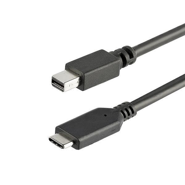 StarTech.com USB-C to Mini DisplayPort Cable 4K 60Hz Black - 1m
