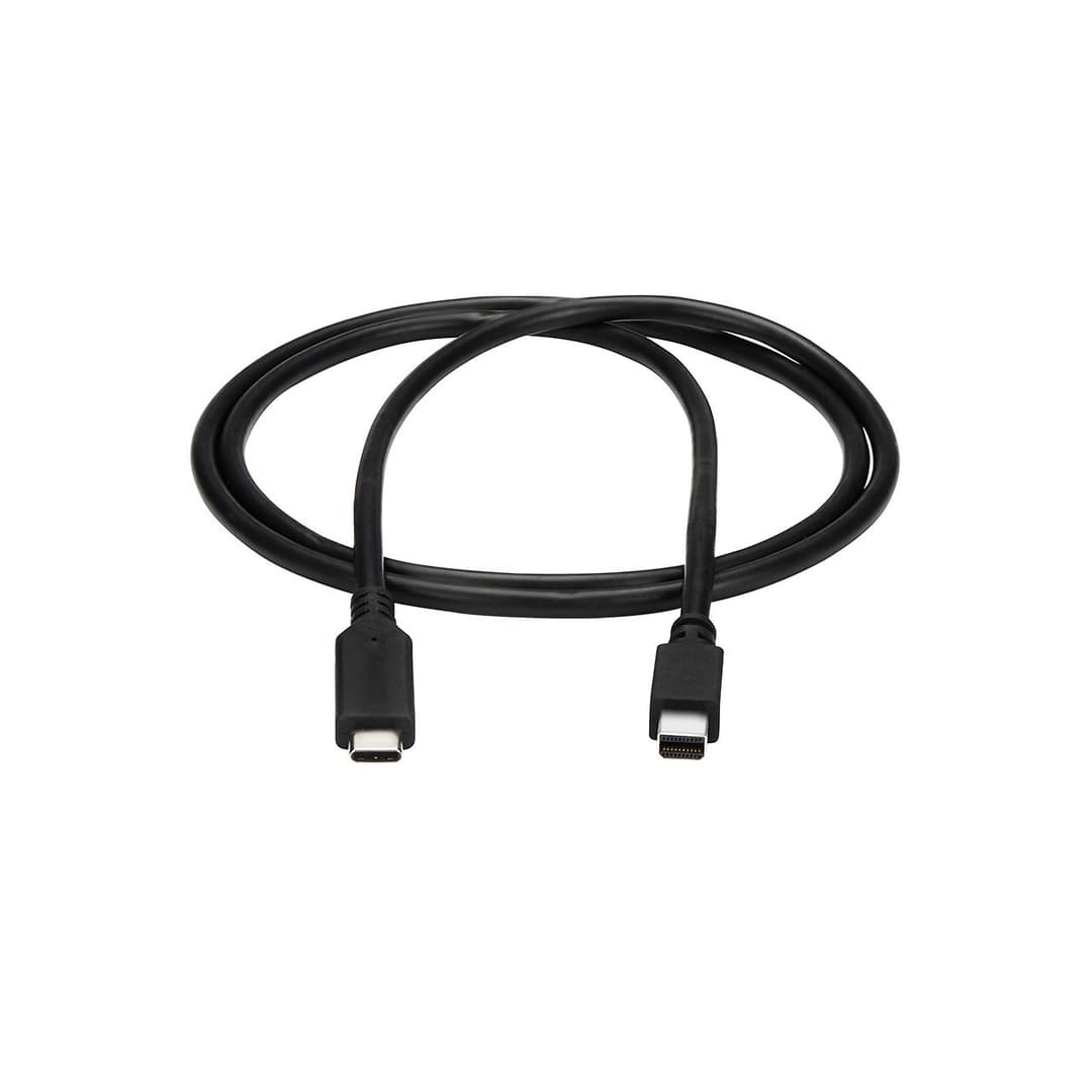 StarTech.com 1 m (3.3 ft.) USB-C to Mini DisplayPort Cable - 4K 60Hz - Black - Image 4
