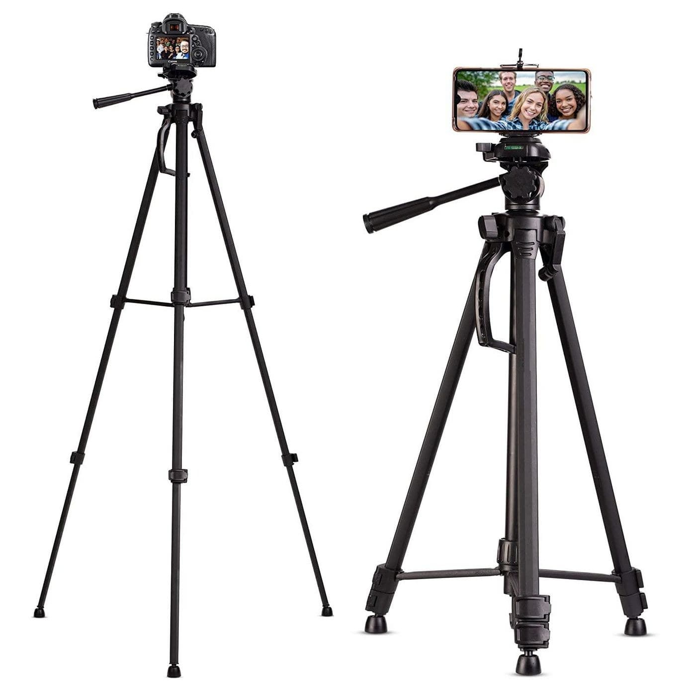 CoreParts Tripod Stand 40cm-120cm, Fit For 4-7" Phones & all Cameras - Multi-Direction with Adjustable Height (MOBX-ACC-007)