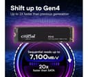 CRUCIAL P310 M.2 Internal SSD - 500 GB thumbnail 2
