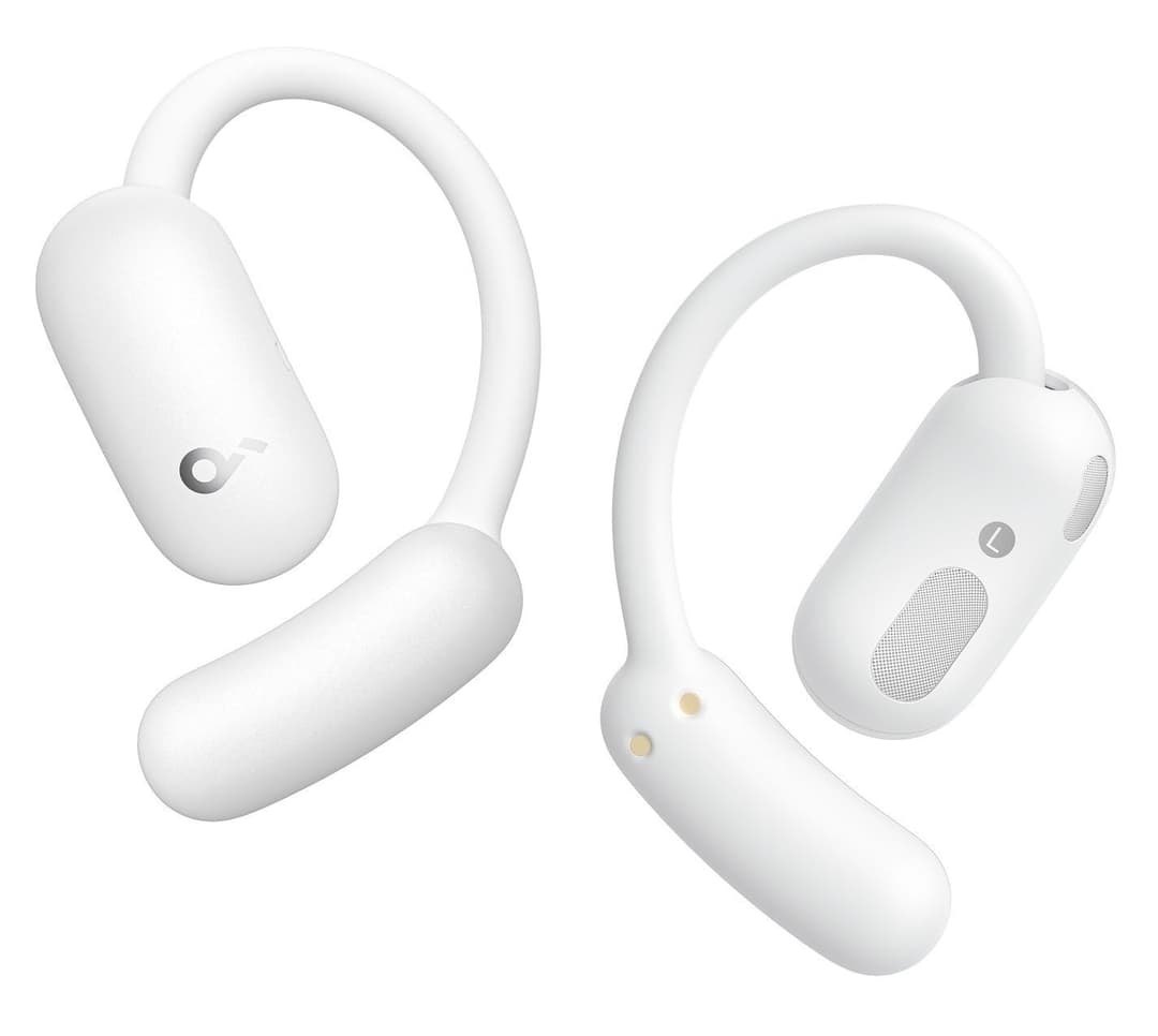soundcore AeroFit 2 Headphones Wireless Open-ear Calls/Music/Sport/Everyday Bluetooth White - Image 1