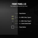 CORSAIR iCUE LINK 2500X RGB Micro-ATX Mid Tower PC Case - Black thumbnail 7
