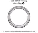 OURA Ring 4 Brushed Silver Size 9 thumbnail 2