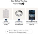 OURA Ring 4 Brushed Silver Size 9 thumbnail 3