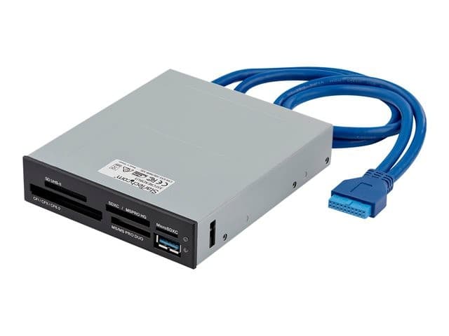 StarTech USB 3.0 Internal Multi-Card Reader Black