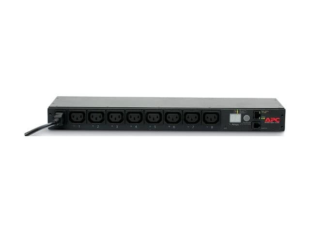 APC NetShelter Switched Rack PDU AP7920B 2300 VA 1U 8 x C13 Black - Image 2