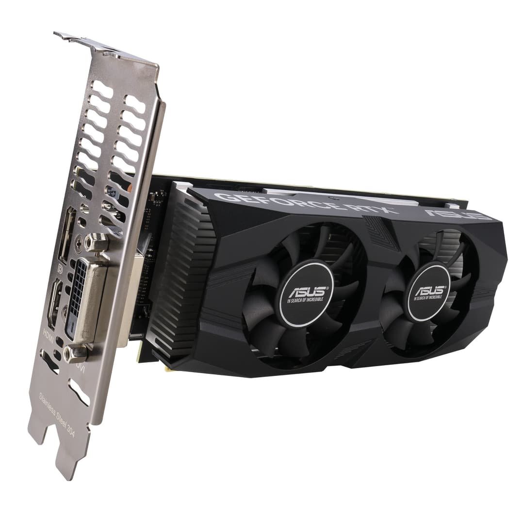 ASUS GeForce RTX 3050 LP BRK OC Edition 6GB GDDR6 Graphics Card PCI Express 4.0 - 90YV0KQ0-M0NA00 - Image 3