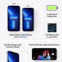 Apple iPhone 13 Pro Max, 128GB, Sierra Blue thumbnail 5