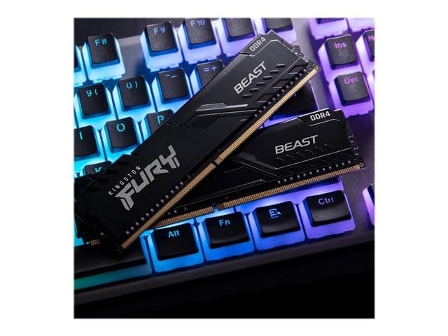 Kingston FURY Beast - DDR4 - module - 32 GB - DIMM 288-pin - 3200 MHz / PC4-25600 - unbuffered - Image 5
