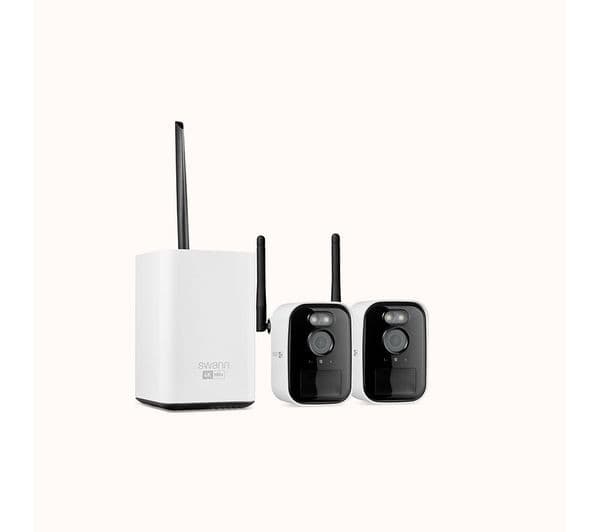 Swann MaxRanger Mini Security Camera System White - Image 1