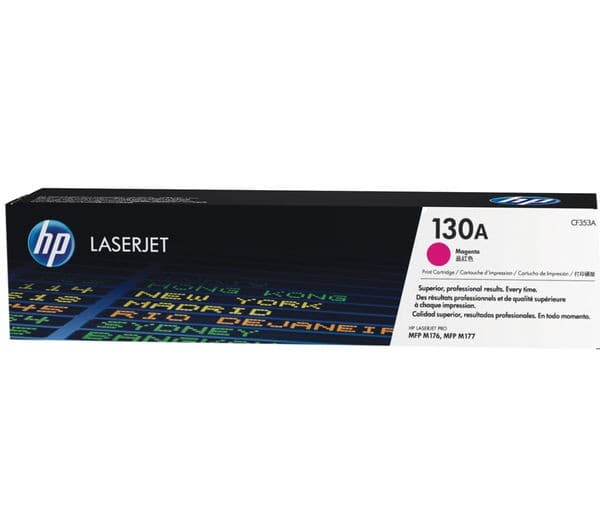 HP 130A Magenta Original LaserJet Toner Cartridge (CF353A) - Image 1