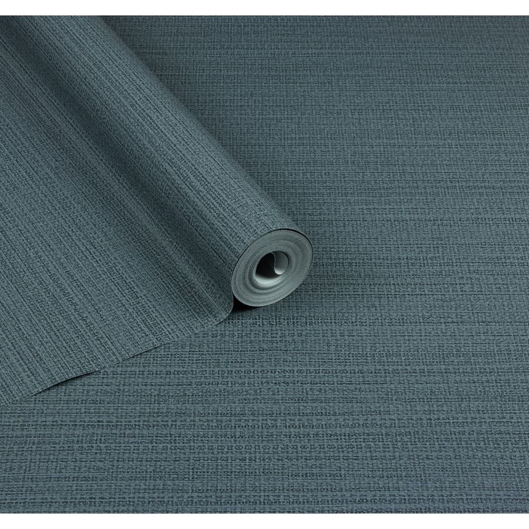 Arthouse Esselle Raffia Texture Wallpaper - Blue - Image 2