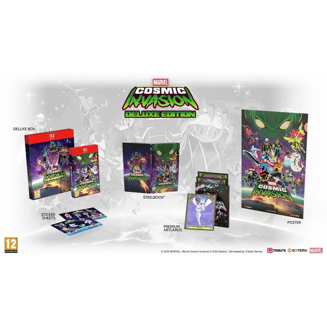 Marvel Cosmic Invasion Deluxe Edn Switch 2 Game Pre-Order - Image 2