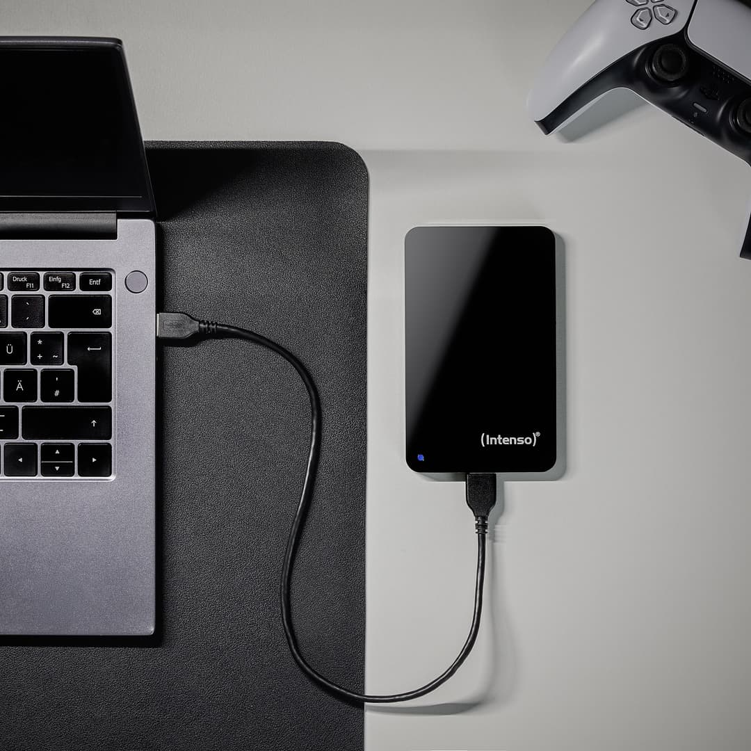Intenso Portable Hard Drive 6021660 1 TB 2.5" External Hard Drive USB Type-A 3.2 Gen 1 (3.1 Gen 1) 5400 RPM - Black - Image 5