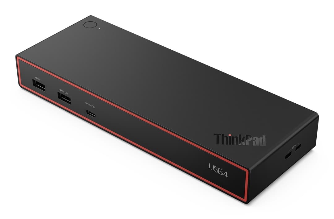 Lenovo ThinkPad USB4 Dock 5000 Wired Thunderbolt 4 Black - Image 1