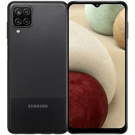 Samsung Galaxy A12 64GB 4GB RAM Dual SIM Smartphone Android Phone - Black - Image 1