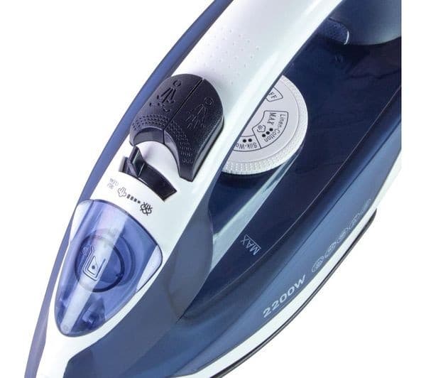 QUEST 34140 Steam Iron - Blue & White - Image 5
