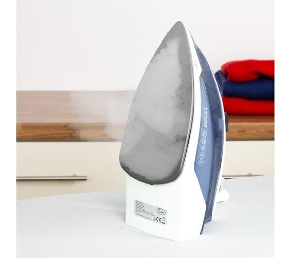 QUEST 34140 Steam Iron - Blue & White - Image 6