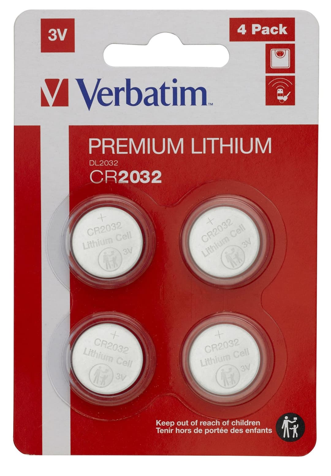 LITHIUM BATTERY CR2032 3V 4 - Image 1