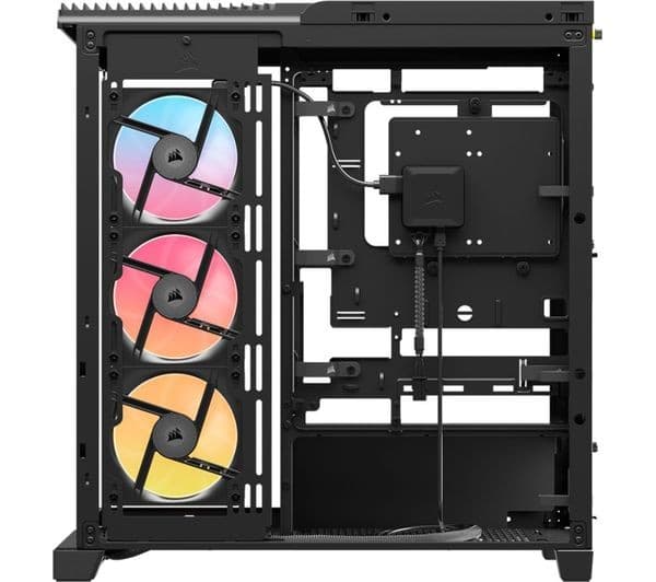 Corsair FRAME 4500X LX-R RGB ATX Mid-Tower PC Case Black - Image 5