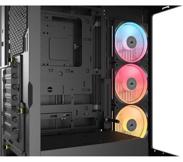 Corsair FRAME 4500X LX-R RGB ATX Mid-Tower PC Case Black - Image 6