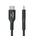 StarTech.com 3ft (1m) USB-A to USB-C Charging Cable, Charge & Sync, 3A, USB 2.0, TPE Jacket - Black USB Charging Cord thumbnail 3
