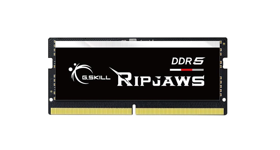 G.Skill Ripjaws F5-5600S4645A32GX1-RS memory module 32 GB 1 x 32 GB DDR5 5600 MT/s 262-pin SO-DIMM