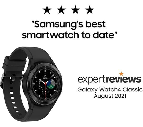 SAMSUNG Galaxy Watch4 Classic 4G with Bixby & Google Assistant - Black, 42 mm - Image 3