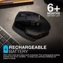 JLab Epic Wireless Bluetooth Ergonomic Mouse - Black thumbnail 2