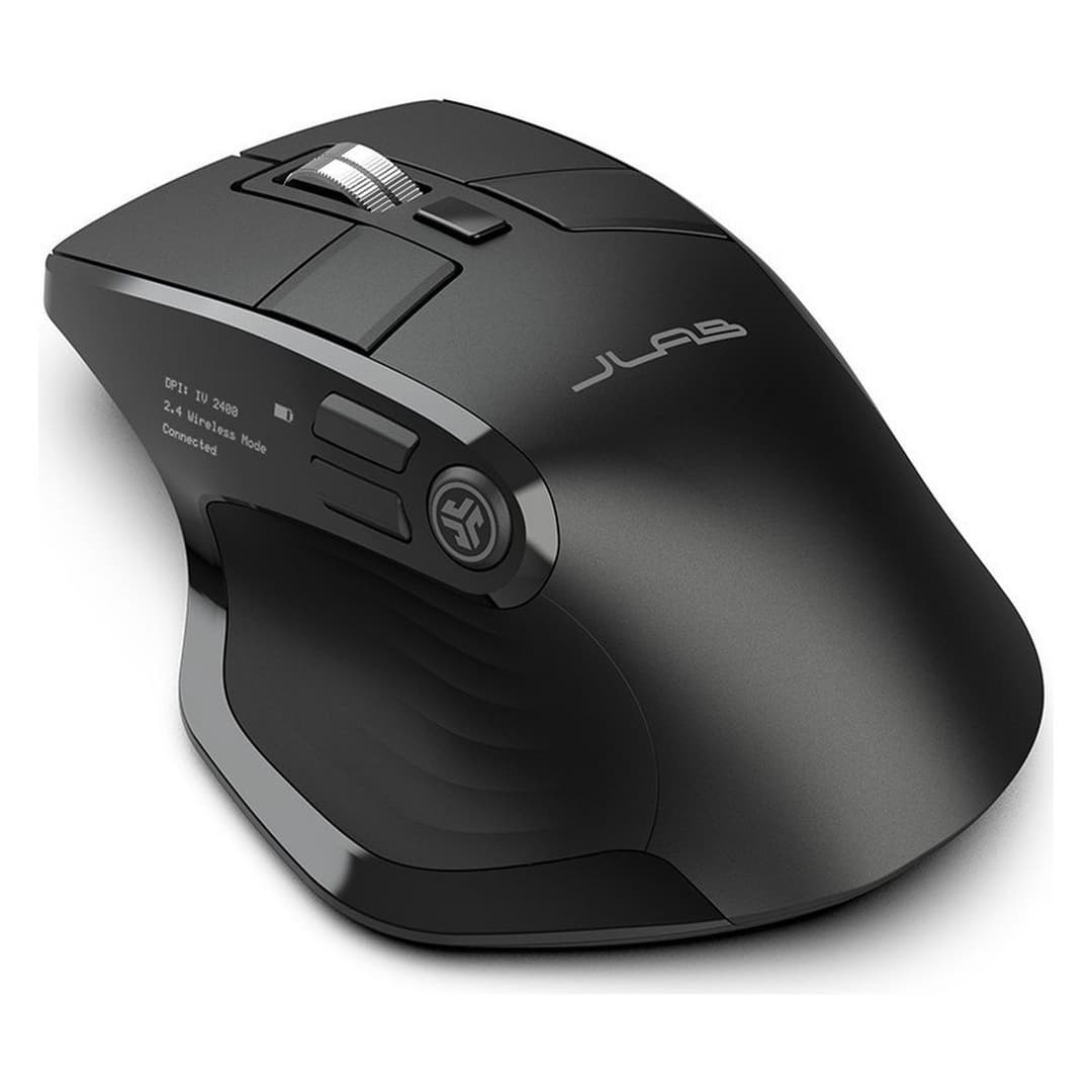 JLab Epic Wireless Bluetooth Ergonomic Mouse - Black - Image 10