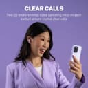 JLab GO Pods ANC In-Ear True Wireless Earbuds - Lilac thumbnail 4
