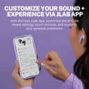 JLab GO Pods ANC In-Ear True Wireless Earbuds - Lilac thumbnail 10