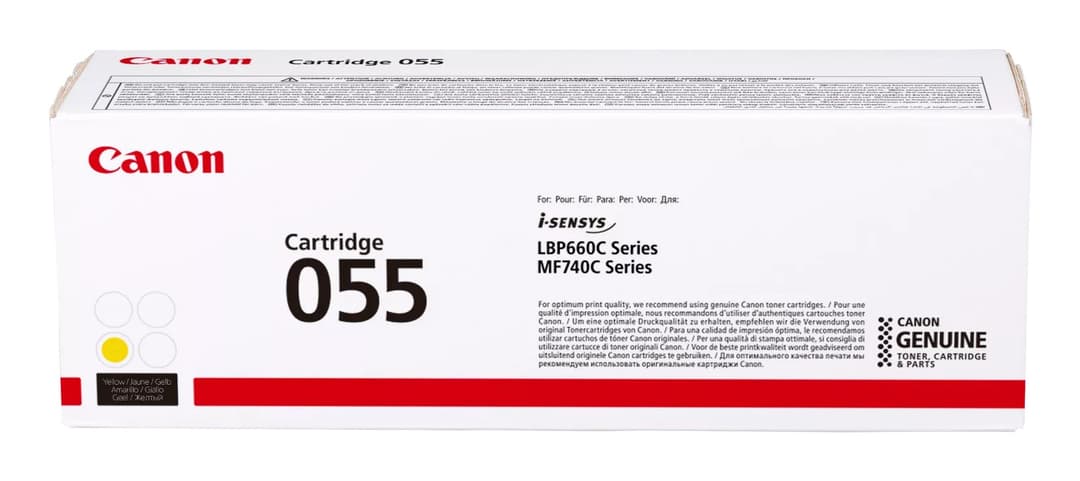 Canon 055 toner cartridge 1 pc(s) Original Yellow - Image 2