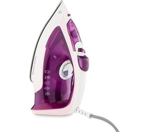 MORPHY RICHARDS Steam Flow 302011 Turbo Steam Iron - Pink - Image 1