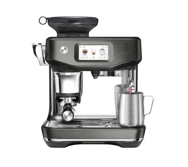 SAGE the Barista Touch Impress SES882 Bean to Cup Coffee Machine - Black Stainless Steel - Image 1