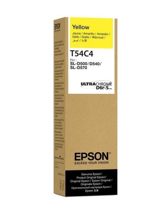 Epson T54C420 Original Ink Bottle 70ml for SureLab SL-D500 - Yellow - Image 2
