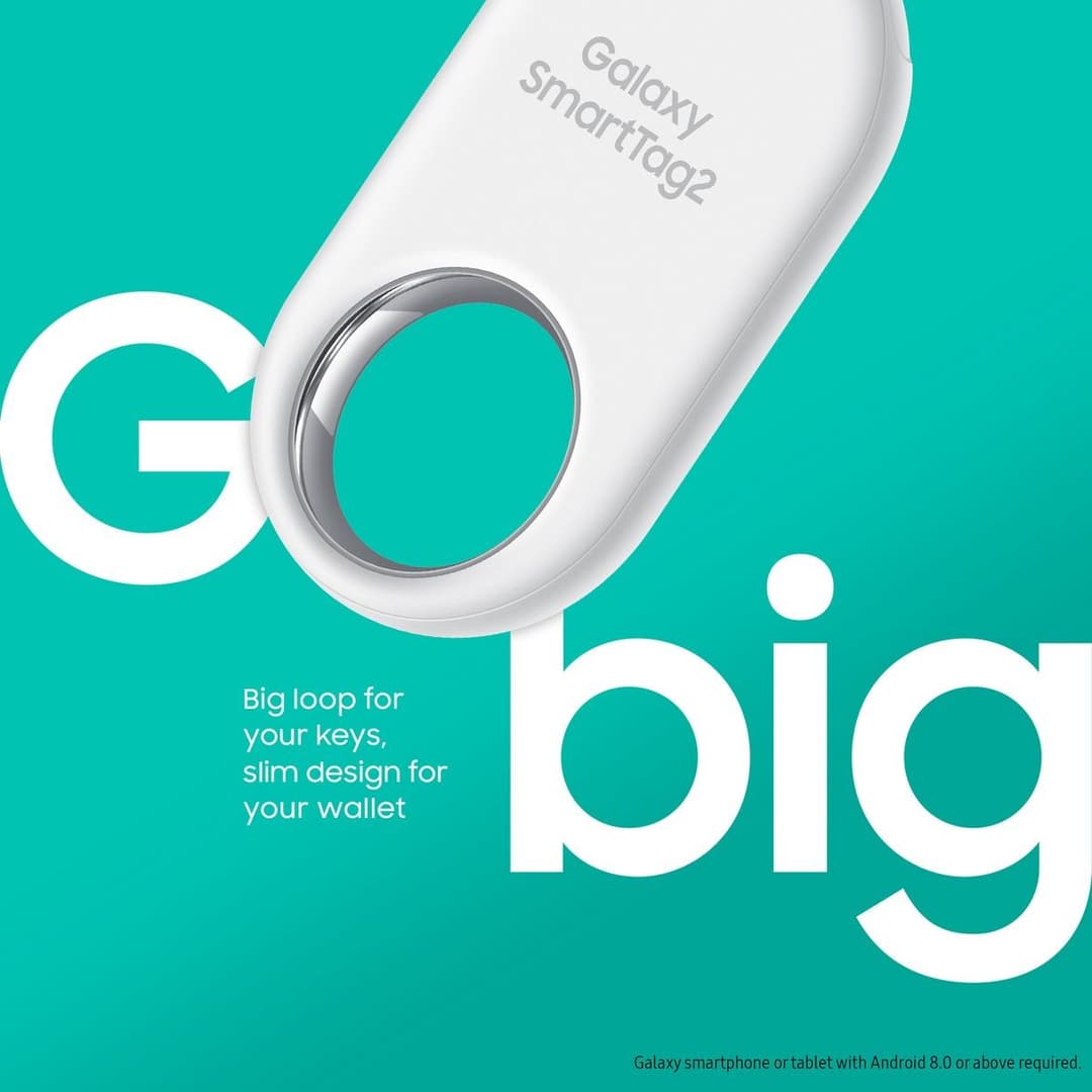 Samsung Galaxy SmartTag2 Tracker White - Image 7