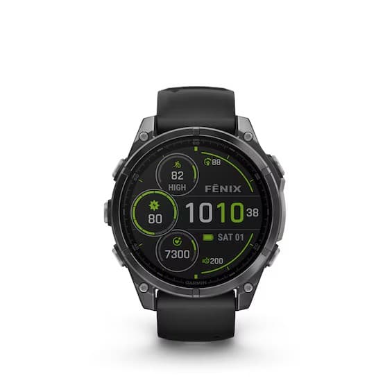 Garmin fēnix 8 AMOLED 47mm GPS Smartwatch - Slate Grey & Black - Image 4