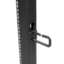 StarTech.com 4-Post 18U Mobile Open Frame Server Rack, Four Post 19" Network Rack with Wheels, Rolling Rack with Adjustable Depth for Computer/AV/Data/IT Equipment - Casters, Leveling Feet or Floor Mounting thumbnail 3