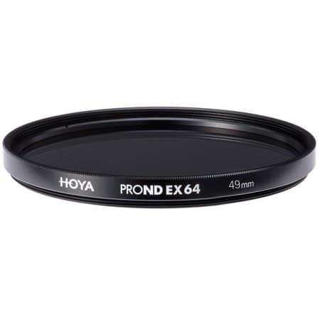 Hoya 49mm PROND EX 64 Neutral Density 1.8 6-Stop Filter - Image 1